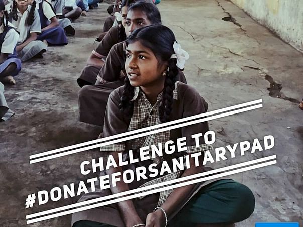 Donate for sanitary pads
