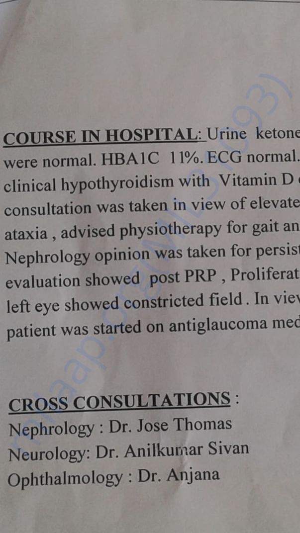 earlier stroke discharge summary