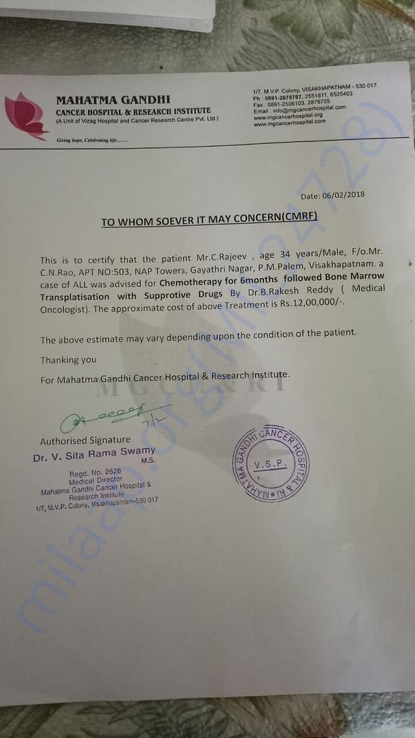estimate letter