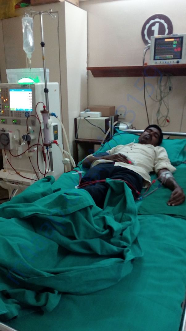 at dialysis