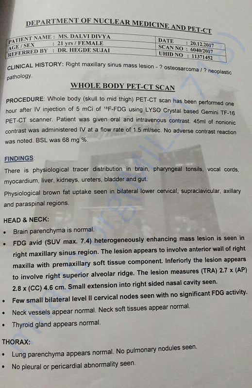 Diagnosis Report