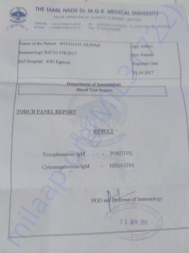 Diagnosis report