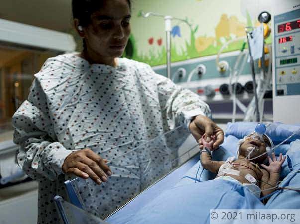 She Was Recently Widowed And Needs Help To Save Her Infant Son