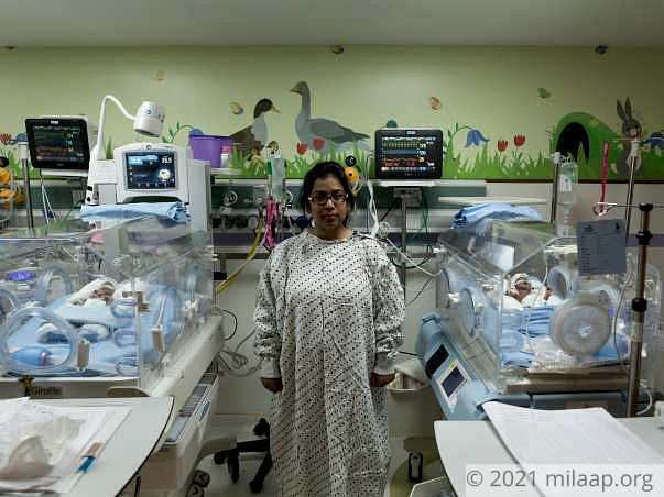 Help Dipankar and Sanhita save their prematurely born twin babies