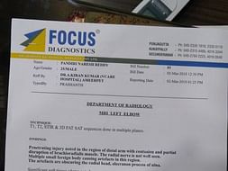 Help Naresh for Elbow Surgery