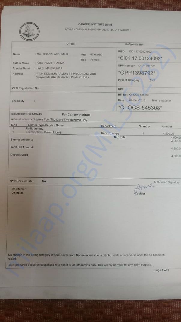 Surgery Bill 3