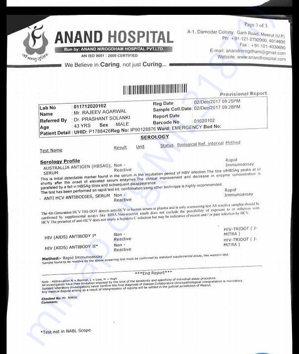 Medical Reports