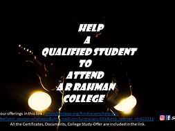 Help a qualified student to attend college