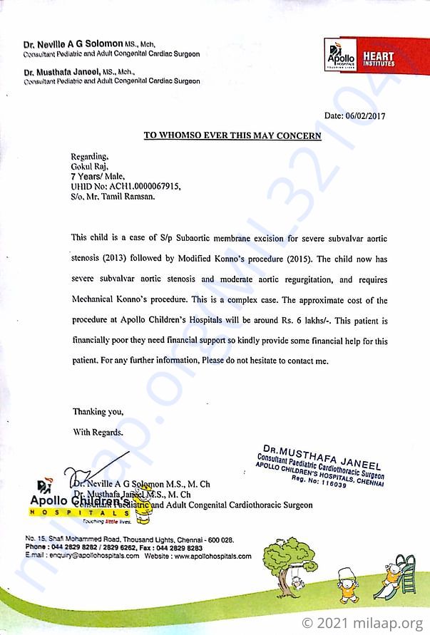 Estimation letter