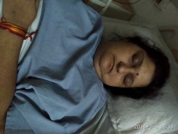 Urgent! Plz Help My Mother,condition Is Serious , Donate and Help