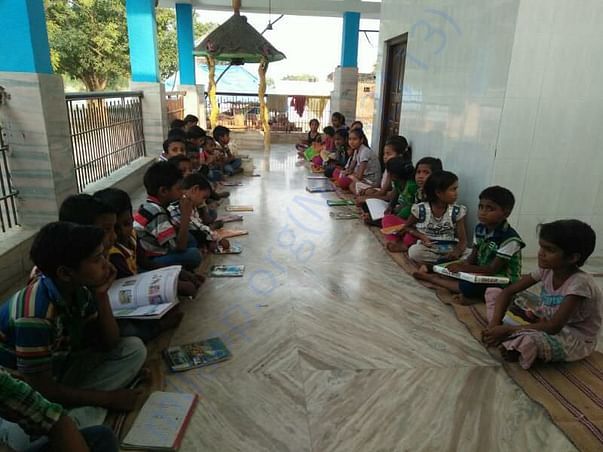 Using All available space for education!1