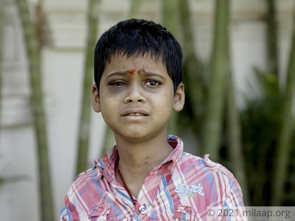 Help 10-year-old Sharat fight a severe blood condition
