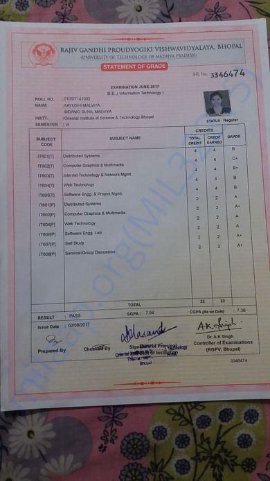 College report sheet (latest)