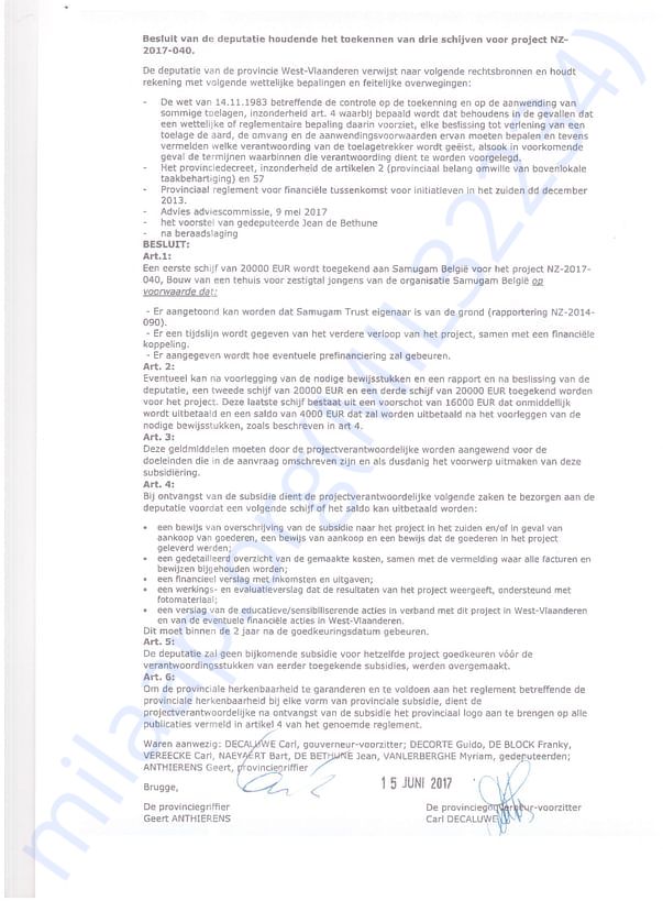 belgium govt sanction letter page 2