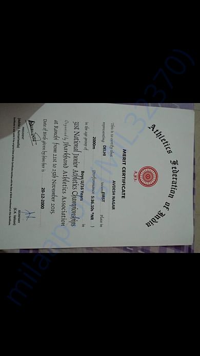 Certifate