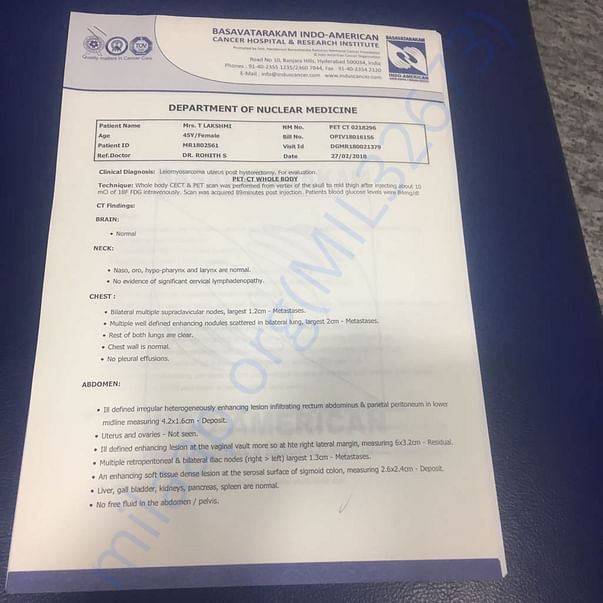 Medical Report