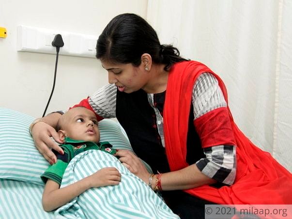 Help this 3-year-old boy fight blood cancer