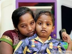 This 6-year-old boy can only survive with chemotherapy