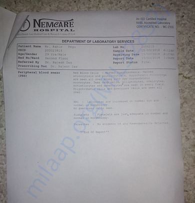 Medical report(s)