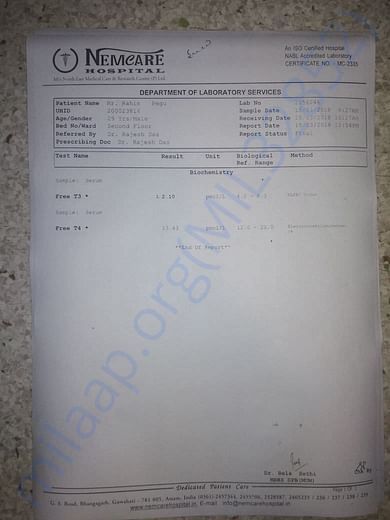 Medical report(s)