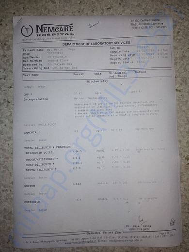 Medical report(s)
