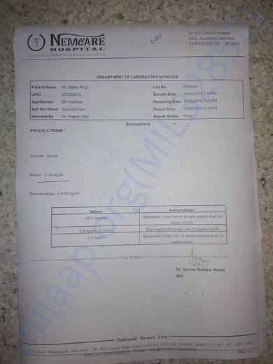 Medical report(s)