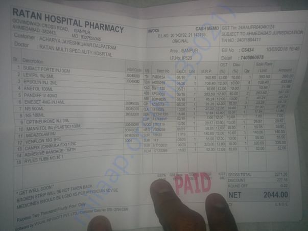 Drug bill