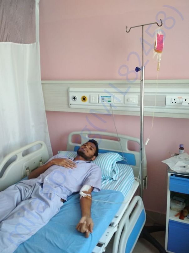 Fibrinogen being transplanted to saran
