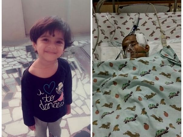 Help 2-Year-Old Varshika Fight With Brain Injury
