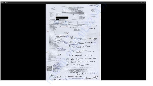 Medical record