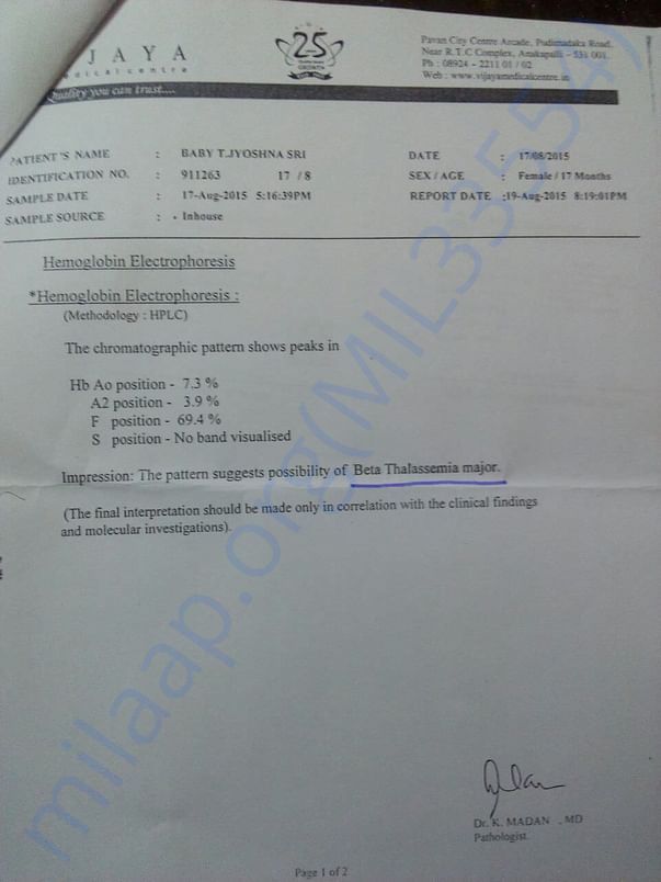 Doctor report