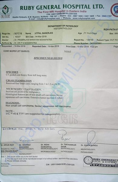 Final Biopsy Report