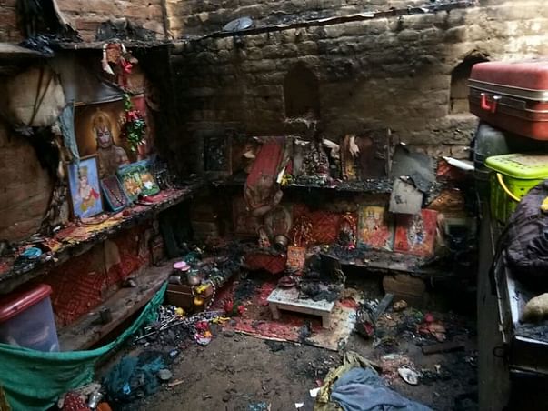 Need to restore life of Munna Lal, who lost everything in fire.