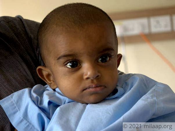 This 8-month-old needs a liver transplant to survive