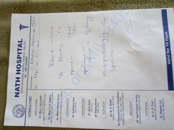 Doctor 's report