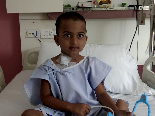 Help 3 Year Old Saksham Fight Blood Cancer.