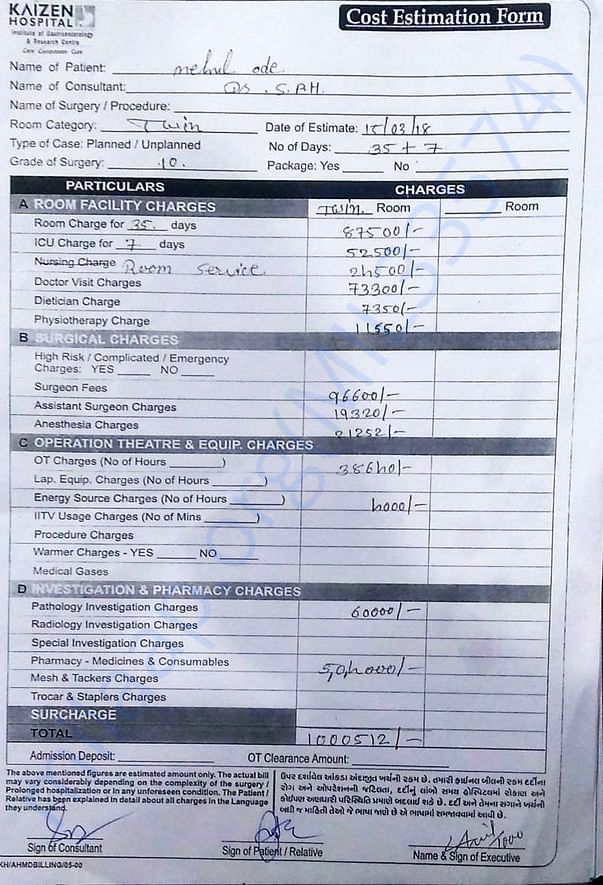 Cost Estimate
