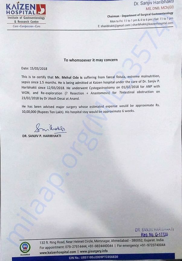 Diseases Certificate By Doctor