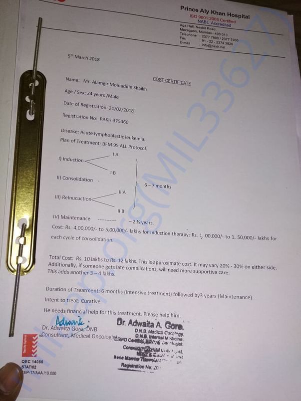 Medical Estimate
