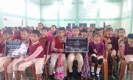 Poor school children when KCSSS help and support them
