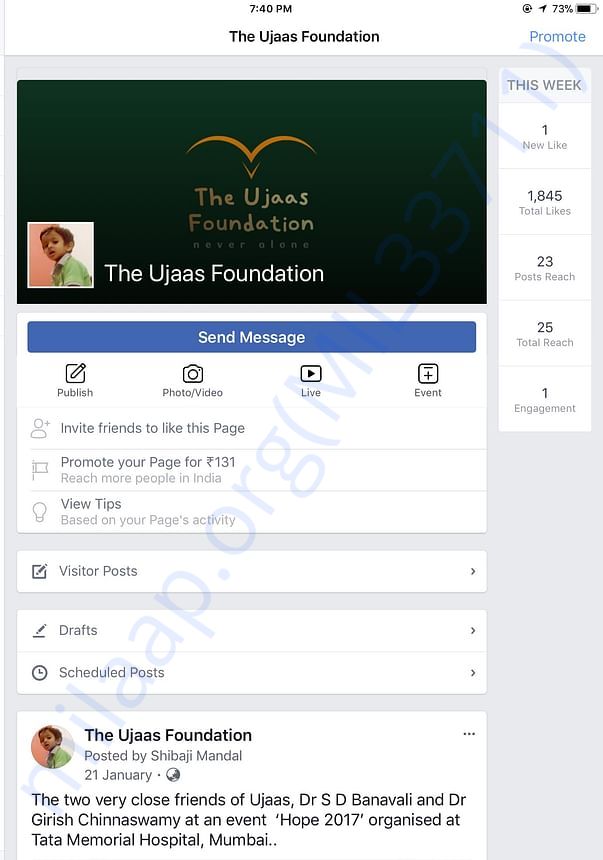 On Facebook....