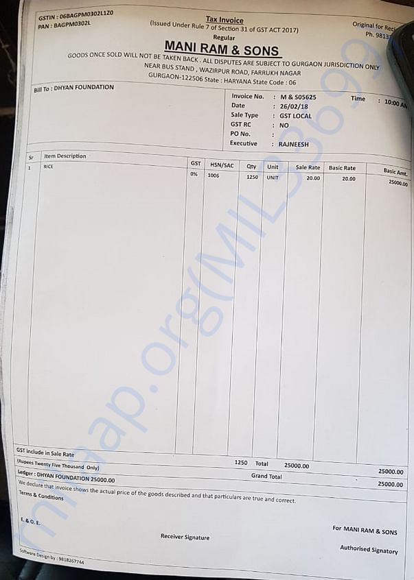Food Bill