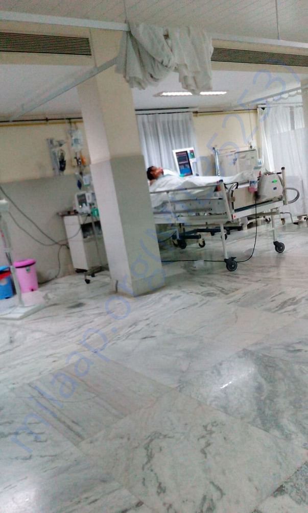 Patient at SICU