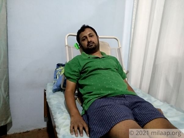 31-year-old Naveen is slowly losing his body to a nerve condition