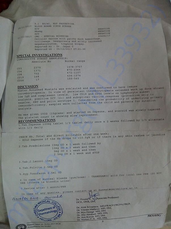 Older diagnosis report Page 2