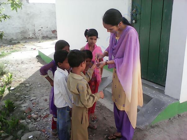 Engagement of our Interns with students