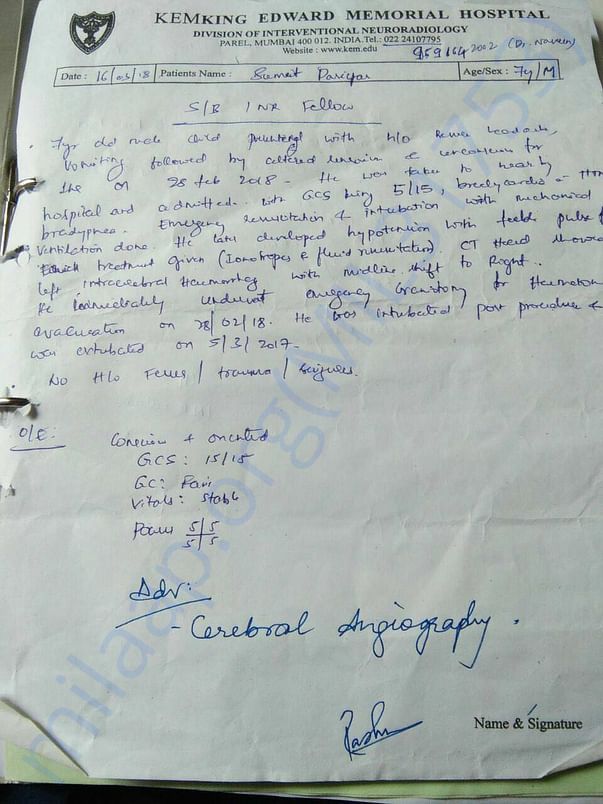 doctor report 2