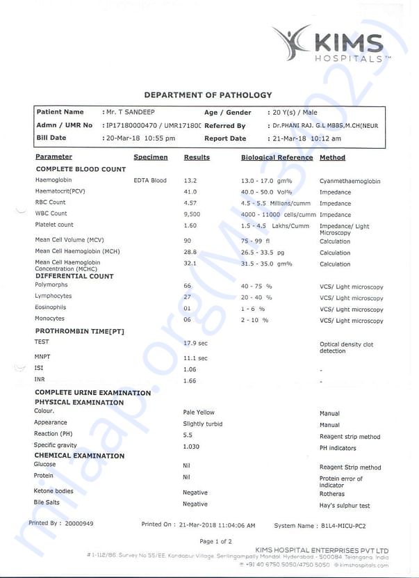 Blood Test