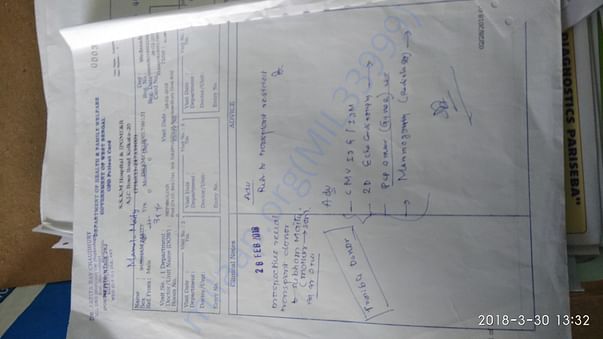 Prescribtion of subham's mother ! Kidney donor