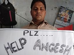 Help Angesh To Complete His Studies